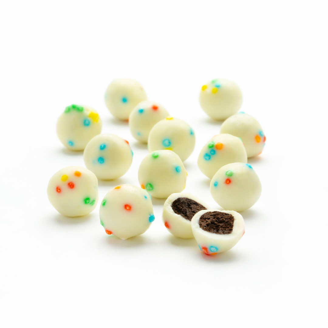 Chocolate Birthday Cake Cookie Bites